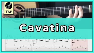 TAB CavatinaThe Deer Hunter guitar [upl. by Aymik321]