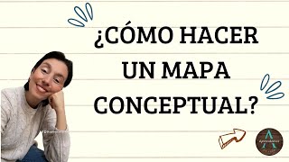 ¿Cómo hacer un mapa conceptual [upl. by Eidnahs]