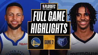 WARRIORS at GRIZZLIES  FULL GAME HIGHLIGHTS  May 3 2022 [upl. by Deedee]