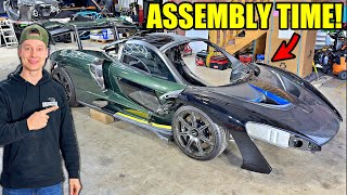 Rebuilding The Rarest Wrecked Mclaren Senna PART 5 [upl. by Mendie]