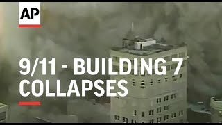 Building weakened by WTC attack collapses [upl. by Anrahs]