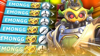 Orisa Actually STEAMROLLS In Comp Overwatch [upl. by Neerac]