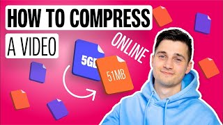 How to Compress a Video File Without Losing Quality  Easy Online Compressor [upl. by Yl]