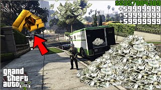 INFINITE GTA 5 story mode money glitch [upl. by Tiersten302]