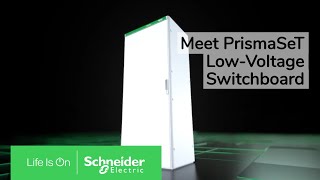 PrismaSeT LowVoltage Switchboards  Schneider Electric [upl. by Duhl]