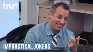 Impractical Jokers Inside Jokes  Bad Receptionist [upl. by Ainadi123]