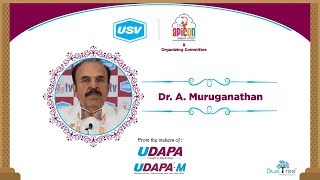 APICON TV 2022 Dr A Muruganathan [upl. by Etsirk]