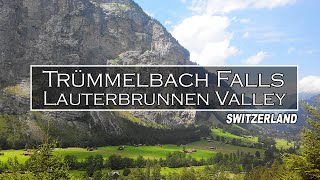 Trümmelbach Falls Lauterbrunnen Switzerland [upl. by Aneehsram]