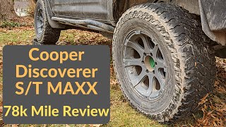 Cooper Discoverer ST MAXX  78000 Mile Review [upl. by Uke]