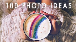 100 CREATIVE PHOTOGRAPHY IDEAS AT HOME using what you have [upl. by Reiners]