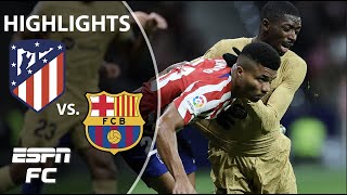 Atletico Madrid vs Barcelona 🔥  LaLiga Highlights  ESPN FC [upl. by Jolanta200]