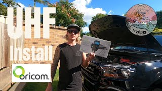 How to install an Oricom UHF Radio in Ford Ranger [upl. by Adnaval434]