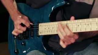 ESP LTD MH 103 Quilted Maple Electric Guitar Demo [upl. by Attiuqal167]