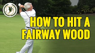 HOW TO HIT A FAIRWAY WOOD OFF THE GROUND [upl. by Alpert]