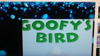 Goofys Bird Title Card [upl. by Htenek]