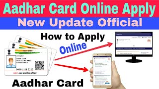 How to apply online aadhar card  Aadhar card ke liye online apply kaise kare 2020 [upl. by Atibat]