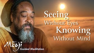 Guided Meditation — Seeing Without Eyes Knowing Without Mind [upl. by Llertnahs]