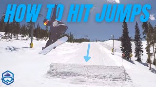 The ULTIMATE and Complete Guide To Hit Park Jumps On A Snowboard [upl. by Thornburg]