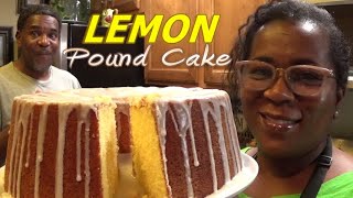 Lemon Pound Cake  Brings Back Childhood Memories Of My Mom Baking🥰  PoundCakeQueen👑 [upl. by Etz]