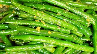 Garlic Green Beans Recipe [upl. by Blim605]