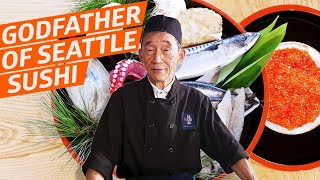 How Master Sushi Chef Kashiba Brought Sushi to Seattle — Omakase [upl. by Thurlough]