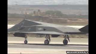 MCAS Miramar Airshow 1998  F117A Nighthawk Stealth Fighter [upl. by Anelegna]