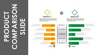 How to make a Product comparison slide in PowerPoint [upl. by Ongun]