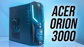 Acer Predator Orion 3000 Gaming PC Review [upl. by Enrique]