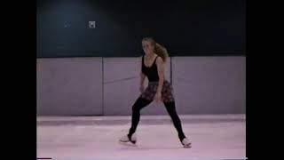 Tonya Harding Practice 1996 [upl. by Inahs241]