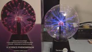 Plasma Ball Lamp Unboxing [upl. by Alban]