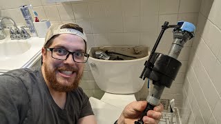 DONT CALL A PLUMBER  10 Fix for a Noisy  Squealling Toilet  DIY Instructions [upl. by Anderer447]