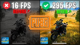 PUBG BEST SETTINGS to BOOST FPS on ANY PC [upl. by Navek398]