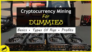 Cryptocurrency Mining For Dummies  FULL Explanation [upl. by Hgalehs]