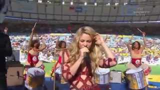 Shakira  La La La Live Brazil 2014 ft Carlinhos Brown Closing Ceremony FIFA World Cup 2014 [upl. by Airotcivairam]