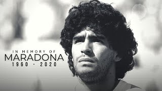 Tribute to DIEGO MARADONA  Legendary Highlight Moments [upl. by Socrates]