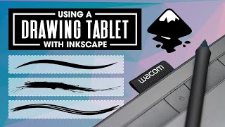 How To Use A Drawing Tablet with Inkscape [upl. by Orms629]