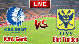 KAA Gent Vs Sint Truidense Live [upl. by Aliza]