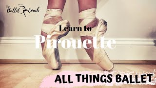 Learn to do a pirouette [upl. by Leva]