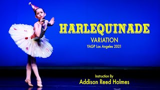 quotHarlequinadequot Ballet Variation  Kinley Cunningham [upl. by Islaen]