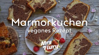 Marmorkuchen  veganes Rezept [upl. by Enaasiali]