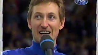 wayne gretzky final game ceremony [upl. by Langdon]