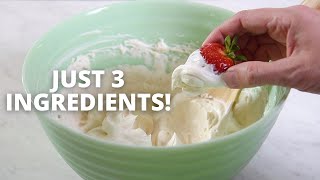 Dream Whip  Make Perfect 3 Ingredient Whipped Cream [upl. by Alleram]