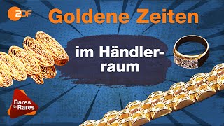 Schmucke Stücke Zwei Objekte dreifacher Goldschmuck  Bares für Rares [upl. by Yessej]