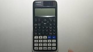 Casio fx991 LAX Mudar DECIMAL⇆FRAÇÃO [upl. by Anitan344]