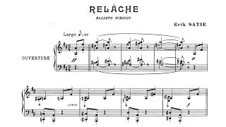 Erik Satie 1924 Relâche piano [upl. by Madigan200]