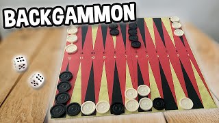 BACKGAMMON  Spielregeln TV Spielanleitung Deutsch [upl. by Gillespie]