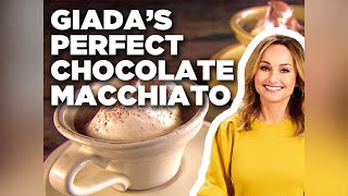 Giada De Laurentiis Perfect Chocolate Macchiato  Everyday Italian  Food Network [upl. by Annawd415]