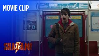 Shazam Movie Clip  Billy Meets the Ancient Wizard  Warner Bros Entertainment [upl. by Cicely]