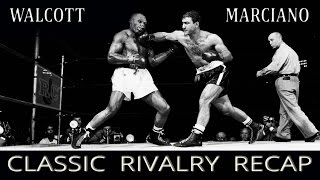 Jersey Joe Walcott vs Rocky Marciano  Classic Rivalry Recap [upl. by Brest]