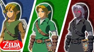 How to Get ALL Classic Link Outfits in Breath of the Wild [upl. by Supmart]